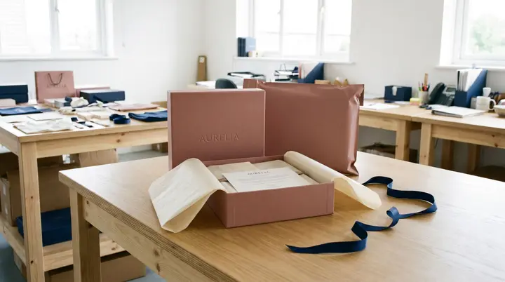 Premium packaging design and unboxing experience