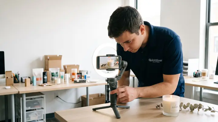 Video production and content creation setup