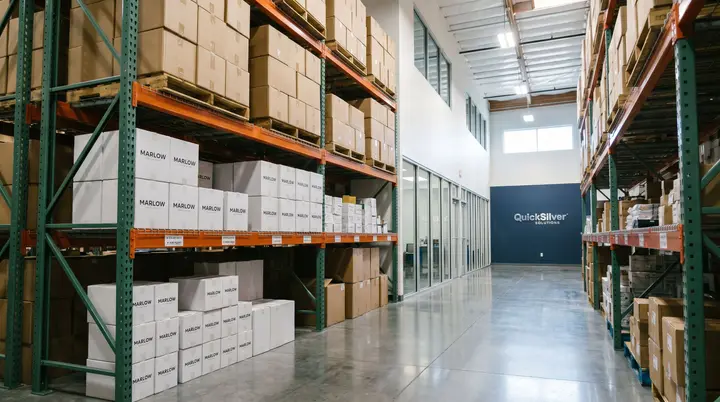 Modern warehouse storage