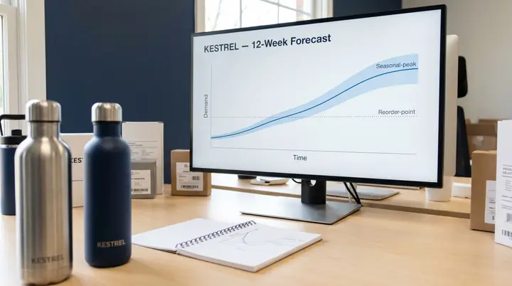 Data analytics and demand forecasting dashboard
