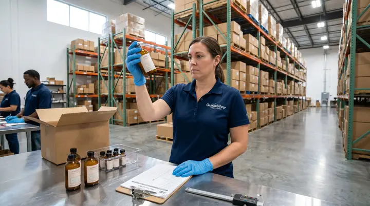 Quality control inspection and product testing